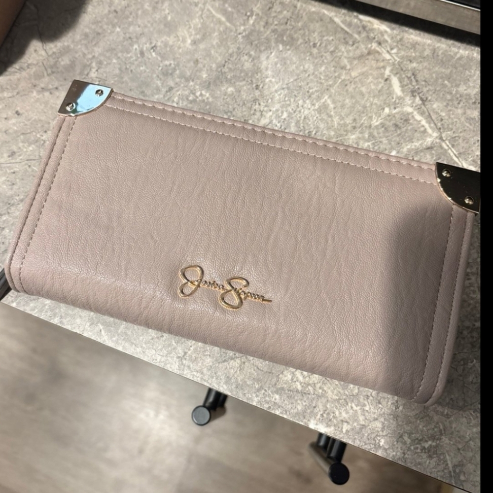 Jessica Simpson Blush Leather Wallet